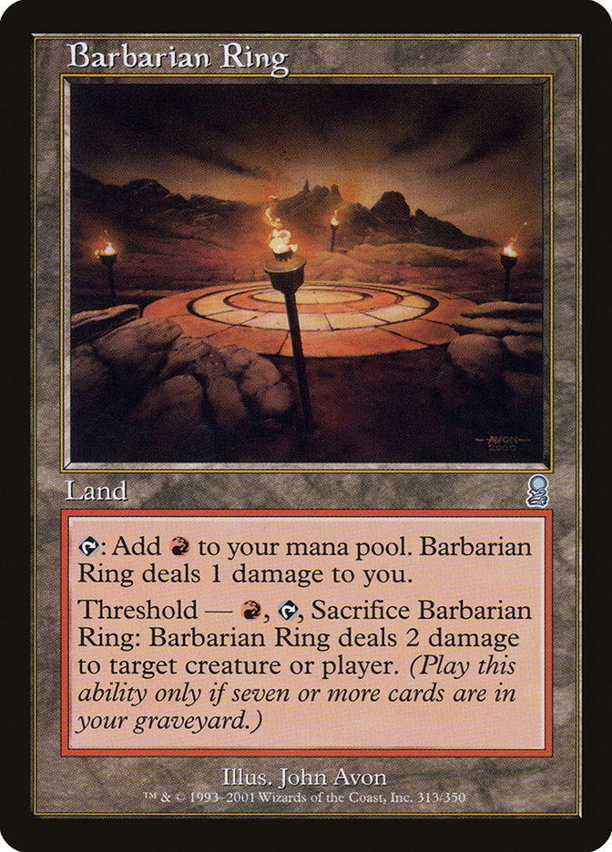 Barbarian Ring - Foil
